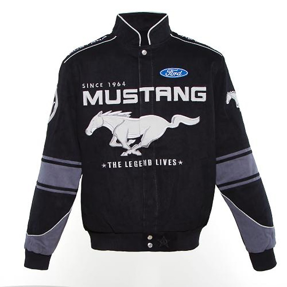 Ford MUSTANG Official Jacket bomber coat racing - FREE SHIPPING | eBay