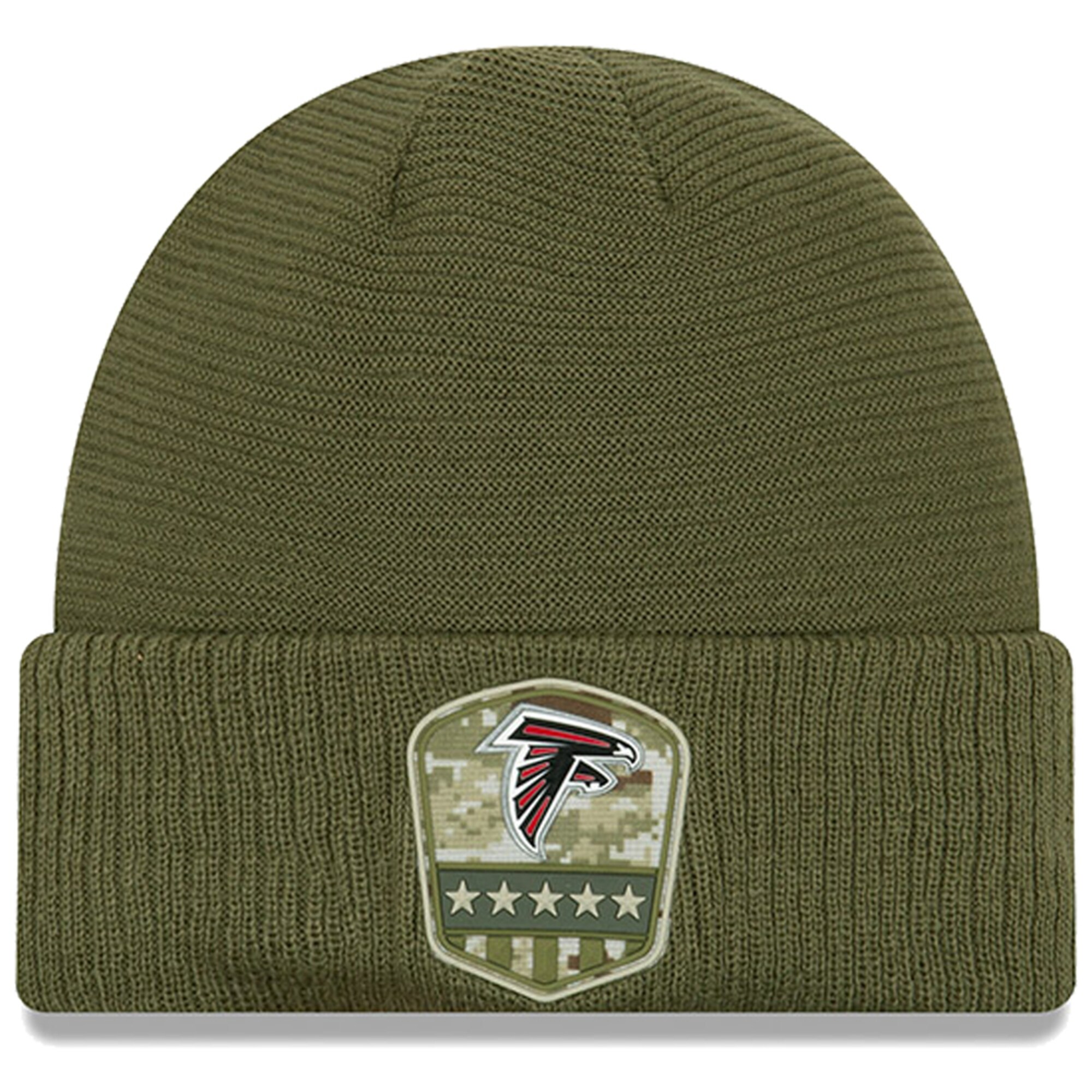 New Era NFL Atlanta Falcons Salute to Service Knit Beanie Hat Cap Ski